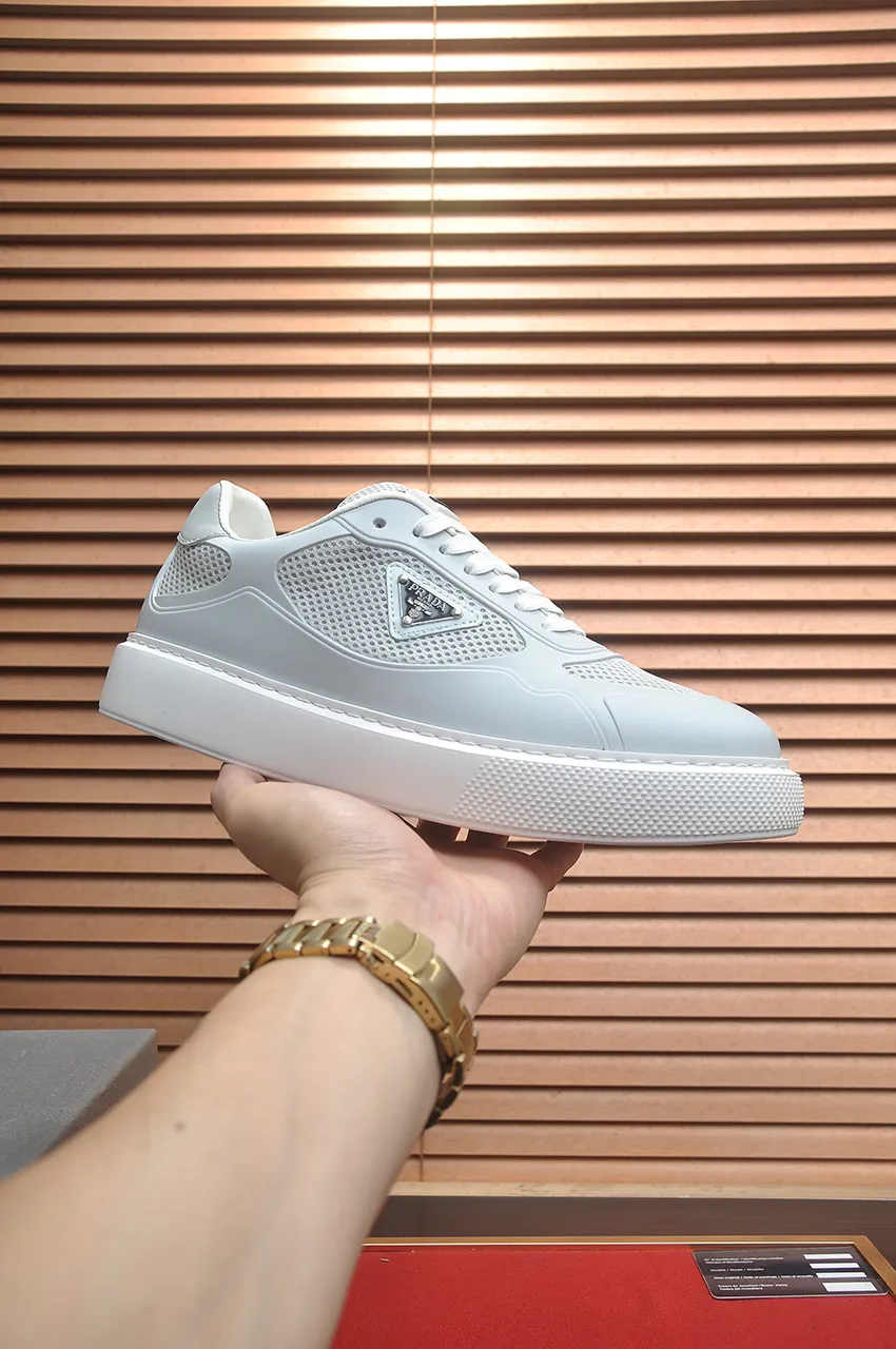 Men's shoes 💰580💶【PRADA】Top original, new season, high quality original goods, top imported calfskin with original imported glue, imported cowhide inside with original cowhide feet, original outsole! Quality guaranteed! Code 38-45 (45 customized)